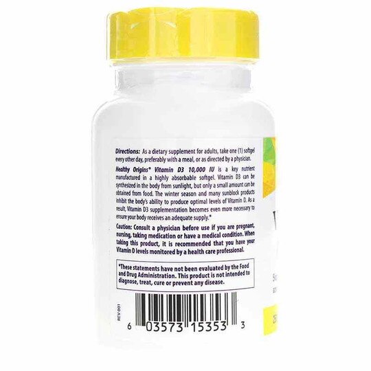 Vitamin D3 10000 IU (250mcg), HLO